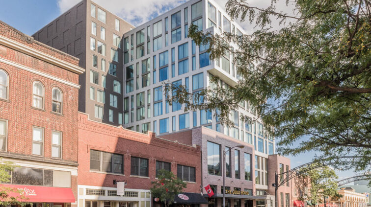 Exterior photo of The Joseph Hotel in Columbus, Ohio.
