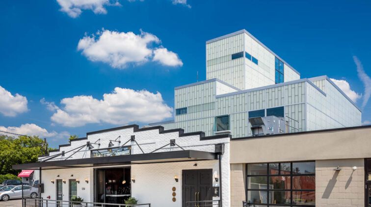 Exterior photo of Middle West Spirits.