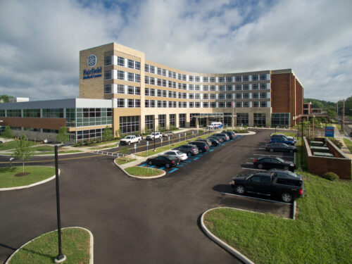 Exterior photo of Fairfield Medical Center Surgery Addition.