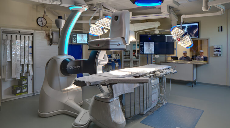 Interior photo of Fairfield Medical Center Surgery Addition featuring a medical imaging suite.