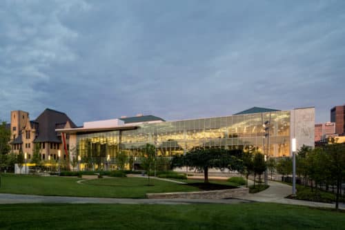 Columbus Main Library Side Exterior